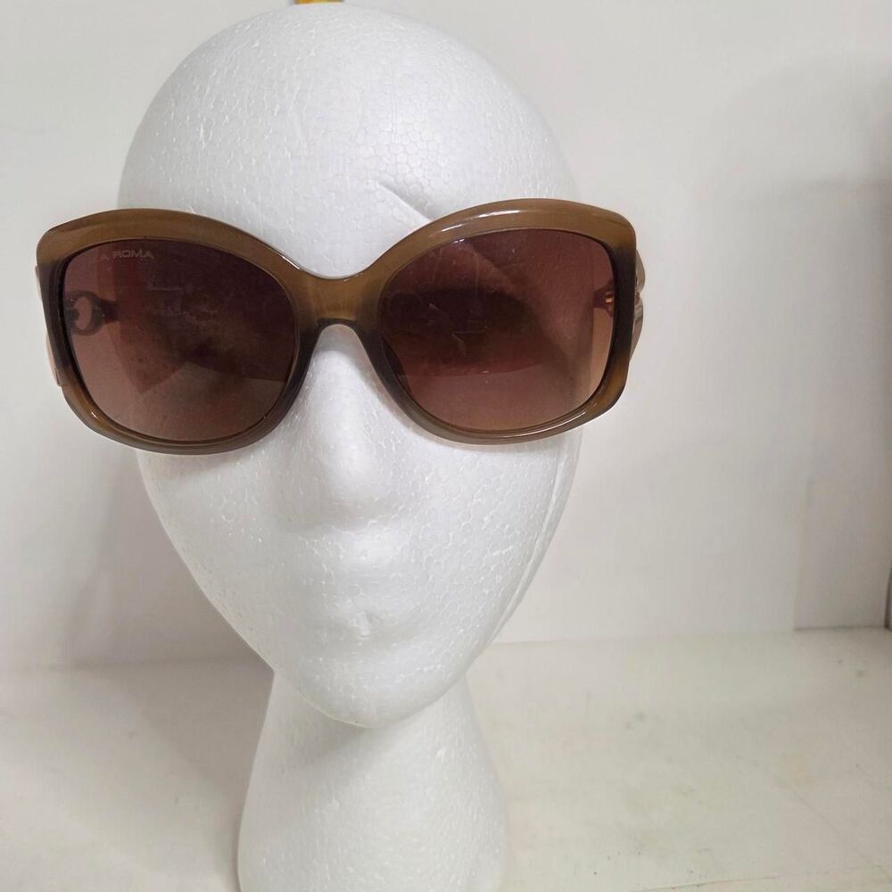 Linea Roma Women's Brown Sunglasses